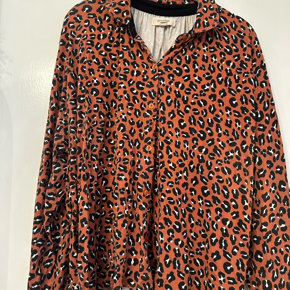 Porridge Cheetah Blouse